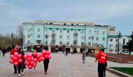 Комсомольцы Дагестана провели акцию приуроченную ко дню Космонавтики