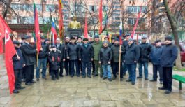 19 марта коммунисты города Дербент провели автопробег и  митинг, приуроченный Всероссийской акции КПРФ “За освобождение Украины от нацизма, фашизма и бендеровщины”, а также в поддержку нашей армии!