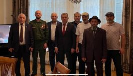 Делегация Дагестанского Рескома КПРФ навестили военнослужащего Ибрагимхалила Гаджиева