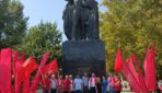 Сегодня, в г. Махачкала коммунисты Дагестанского рескома КПРФ провели возложение в честь 77 -летней годовщины окончания Второй мировой войны