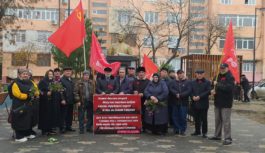 Дербентские коммунисты торжественно отметили 144 годовщину со дня рождения И.В. Сталина